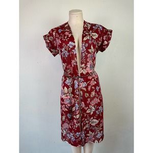 Vintage JCPenney Semi-Sheer Cover Up Kimono